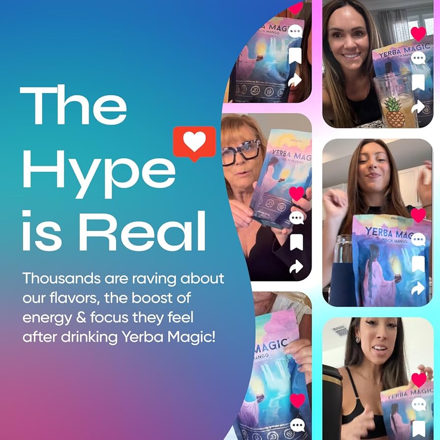 Yerba Magic Instant Yerba Mate Powder Packets