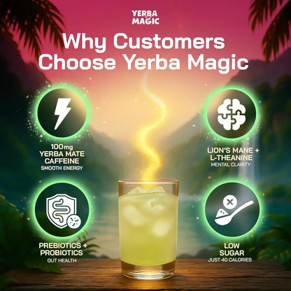 Yerba Magic Instant Yerba Mate Powder Packets